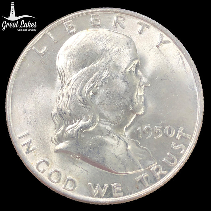 1950-D Franklin Half Dollar (BU)