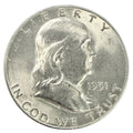 1951-S Franklin Half Dollar (BU)