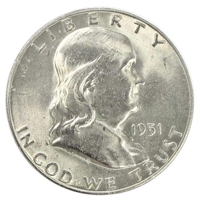 1951-S Franklin Half Dollar (BU)
