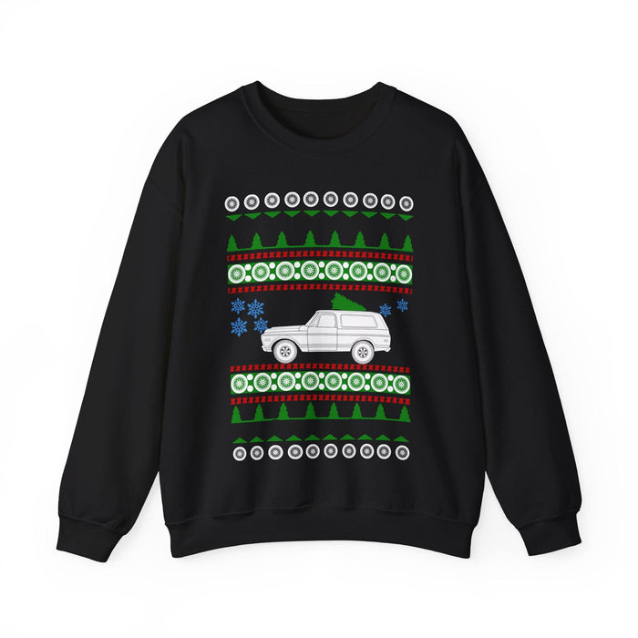 1971 gmc jimmy ugly christmas sweater for Canadian customers ONLY--prints and ships from within Canada