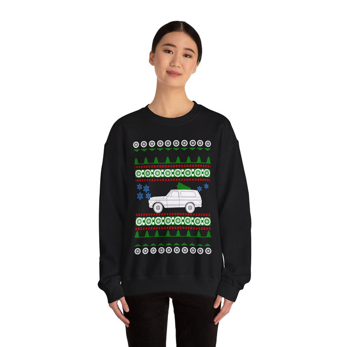 1971 gmc jimmy ugly christmas sweater for Canadian customers ONLY--prints and ships from within Canada