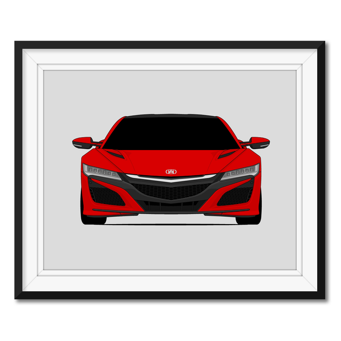 Acura NSX NC1 (2016-2021) Poster