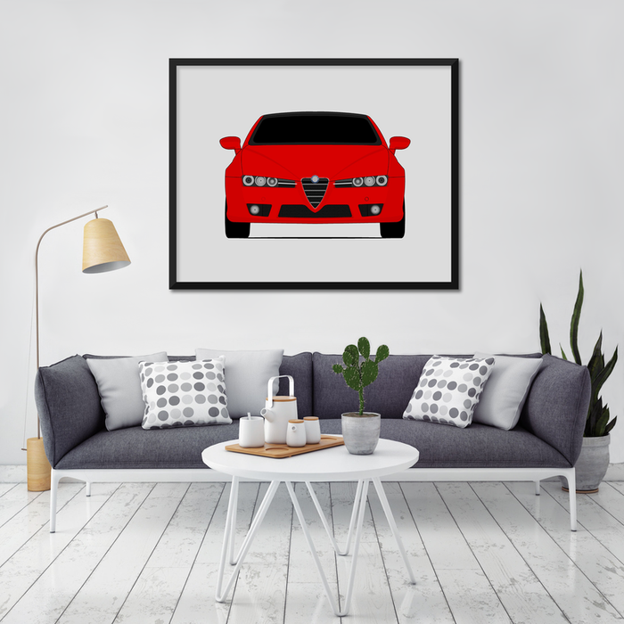 Alfa Romeo Brera (2005-2010) Poster