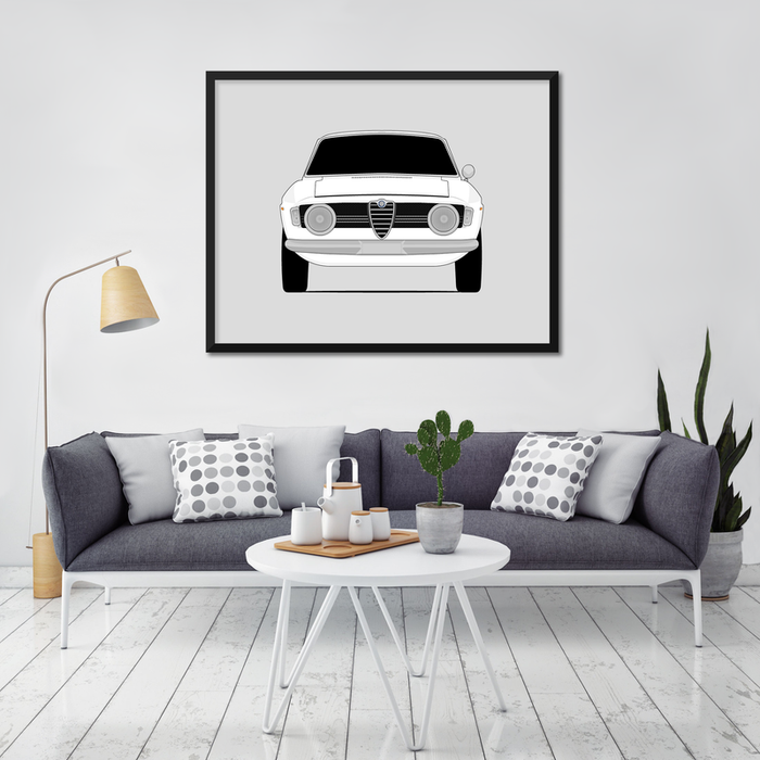 Alfa Romeo Giulia Sprint GT Veloce 105 (1965-1968) Poster