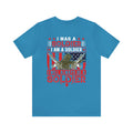 ALWAYS A SOLDIER: Military Design T-Shirt - Proud of my Past, Present, and Future