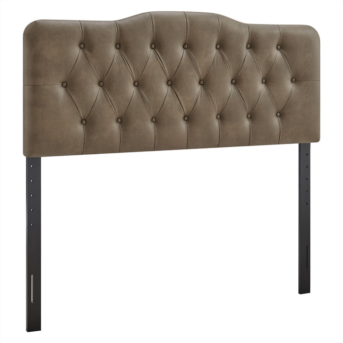 Annabel Faux Leather Queen Headboard