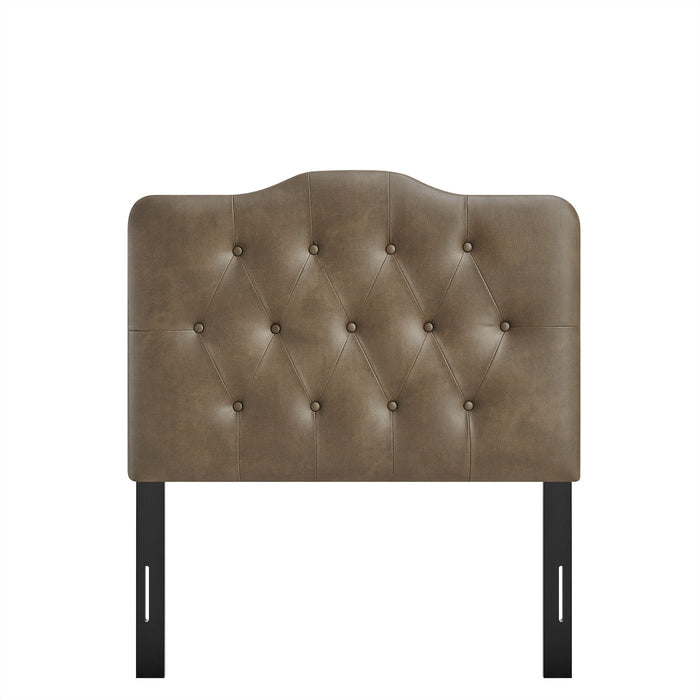 Annabel Faux Leather Twin Headboard