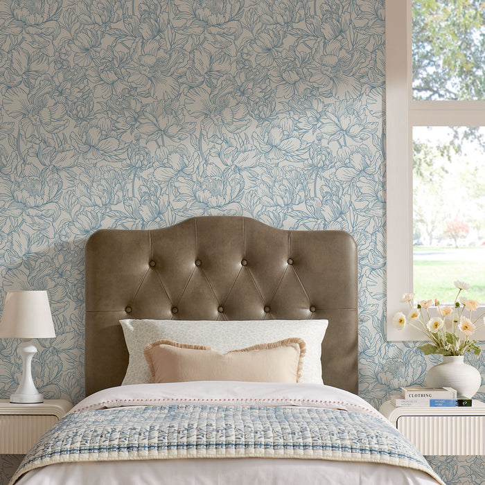 Annabel Faux Leather Twin Headboard