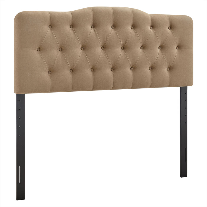 Annabel Premium Linen Blend Full Headboard