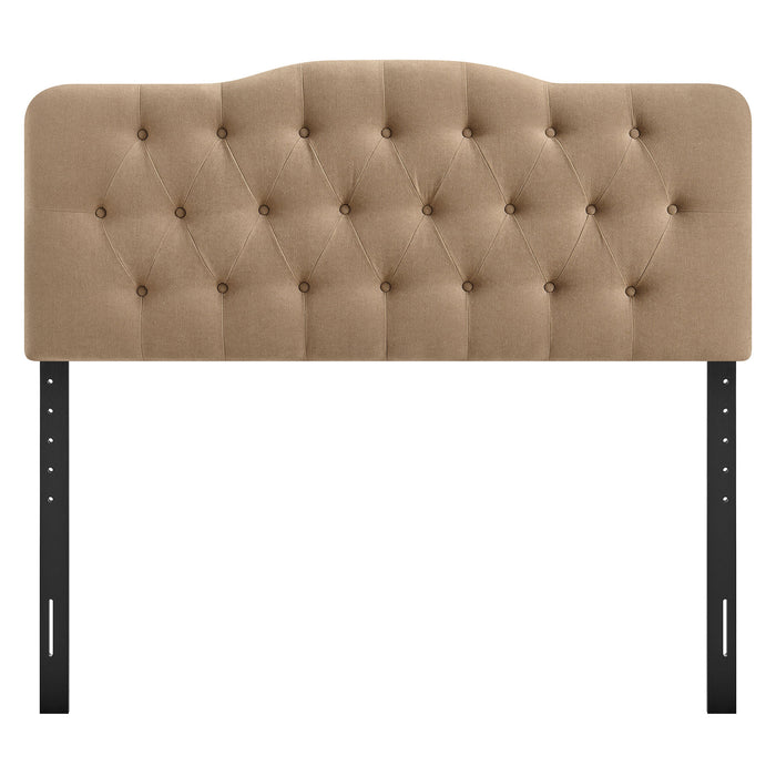 Annabel Premium Linen Blend Full Headboard
