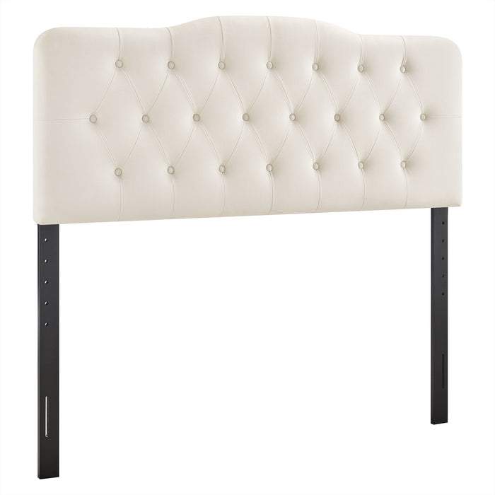 Annabel Stain-Resistant Performance Velvet Full Headboard