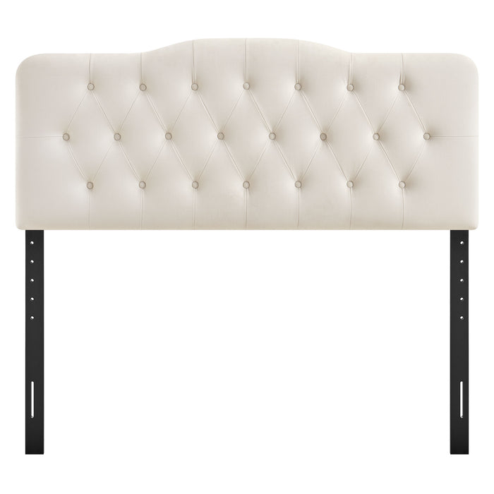 Annabel Stain-Resistant Performance Velvet Queen Headboard