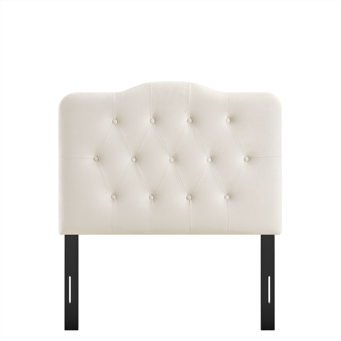 Annabel Stain-Resistant Performance Velvet Twin Headboard