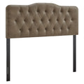 Annabel Vegan Leather Full Headboard
