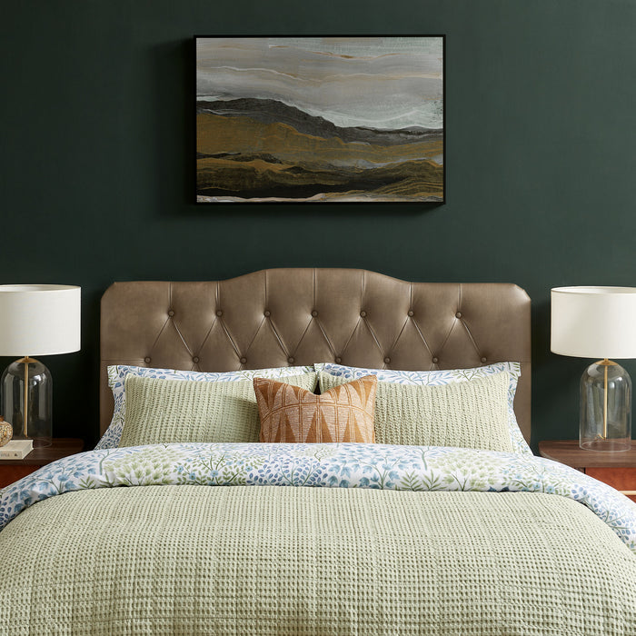 Annabel Vegan Leather Full Headboard