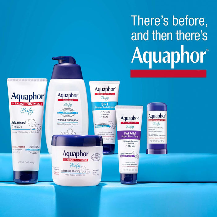 Aquaphor Baby Wash and Shampoo – Practical Baby Shower Gift for New Parents Expecting Their First