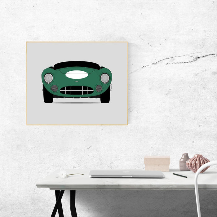 Aston Martin DBR1 (1956-1959) Poster