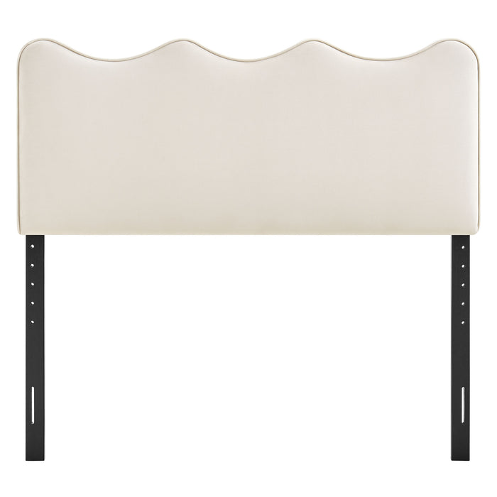 Athena Stain-Resistant Performance Velvet Queen Size Headboard