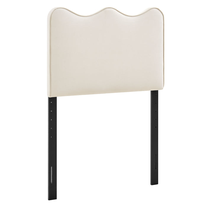 Athena Stain-Resistant Performance Velvet Twin Size Headboard