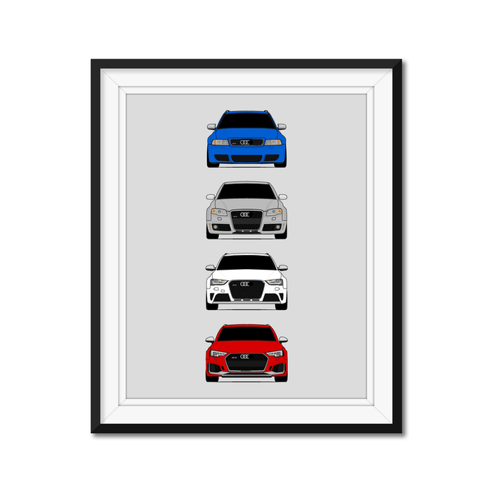 Audi RS4 Generations