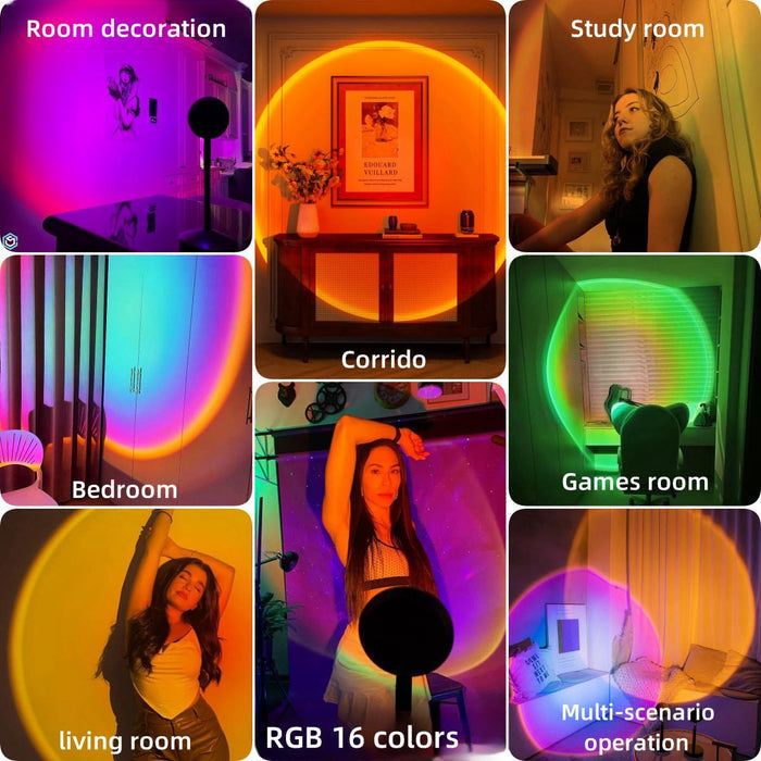 tabletop weighted base in black, orange, or multicolor finishes