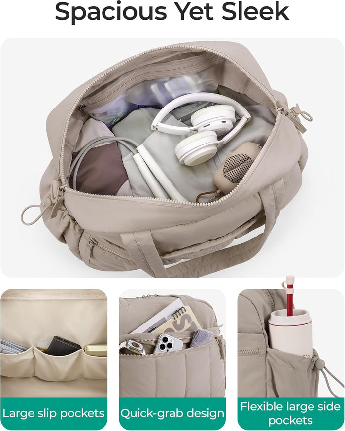 lightweight construction suitable for carry-on travel