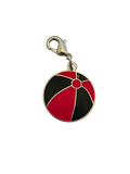 Barbie 2011 Spring Series Charm - Pink & Black Beach Ball #6463
