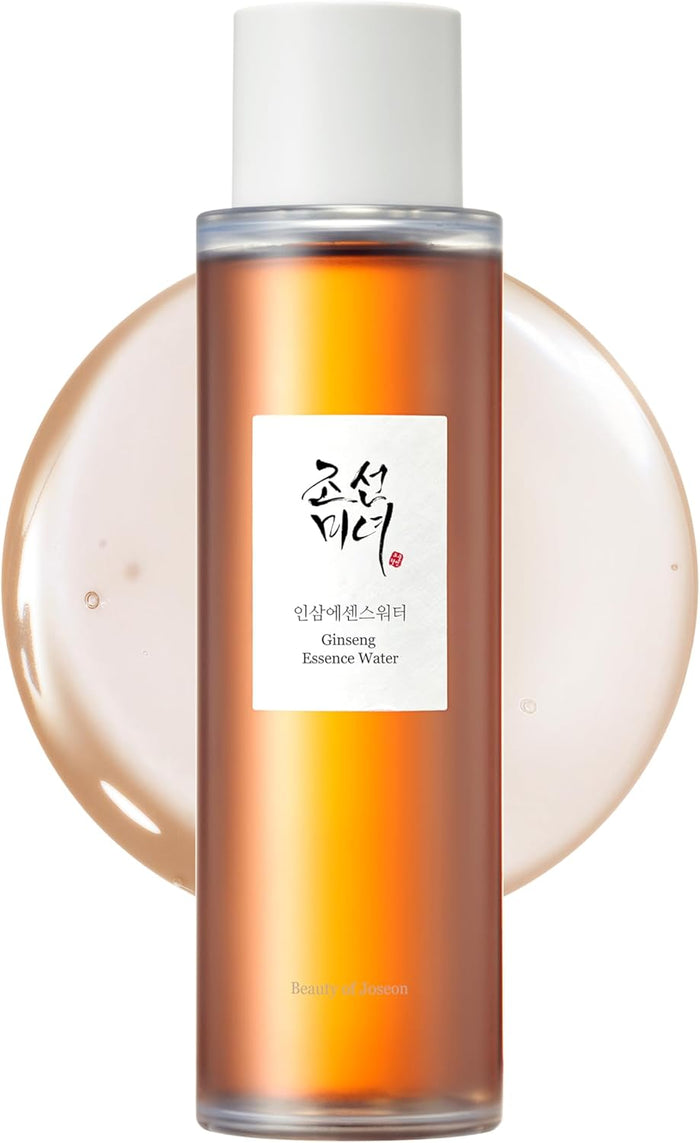 80% panax ginseng root water as the primary hydrating and nourishing base