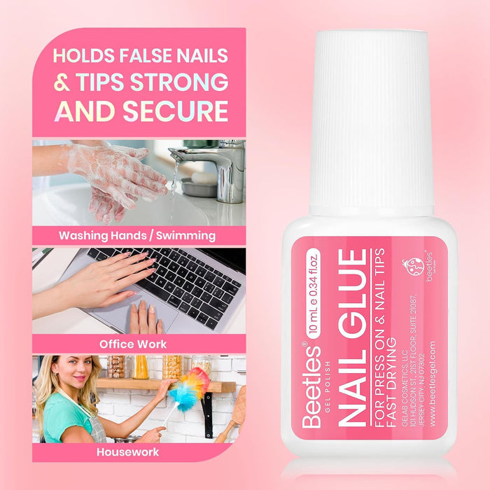 Beetles Nail Bond Brush – Less-Is-More Manicure Solution for Intentional Nail Routines