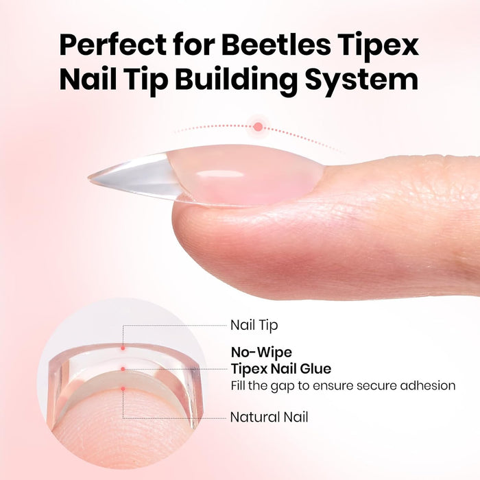 medium-thick self-leveling consistency designed for tipex lite instant apex tips