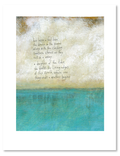 bird & brush: daughter of tides art print
