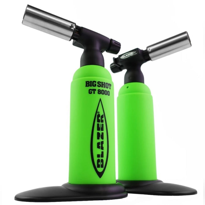 Blazer Big Shot Limited Edition Green Butane Torch