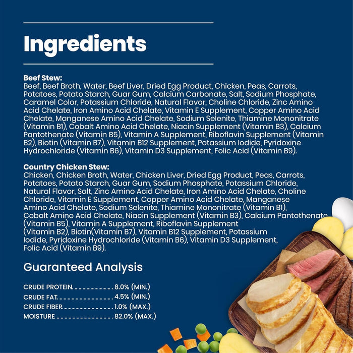 enhanced with vitamins, minerals, flaxseed, and chelated trace minerals for complete adult dog nutrition