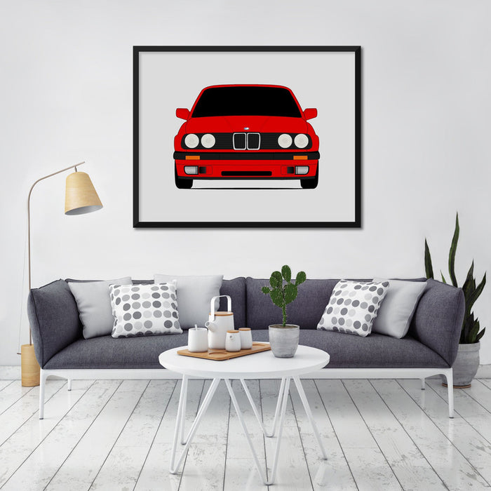BMW 3 Series  E30 (1989-1991) Poster