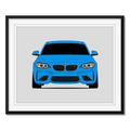 BMW M2 F87  (2016-2018) Poster