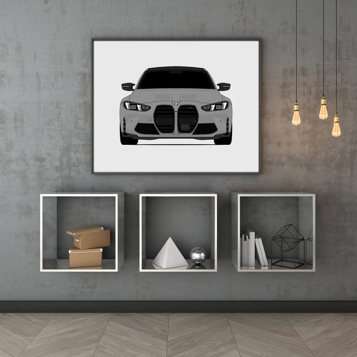 BMW M3 (2025-Present) G80 Poster