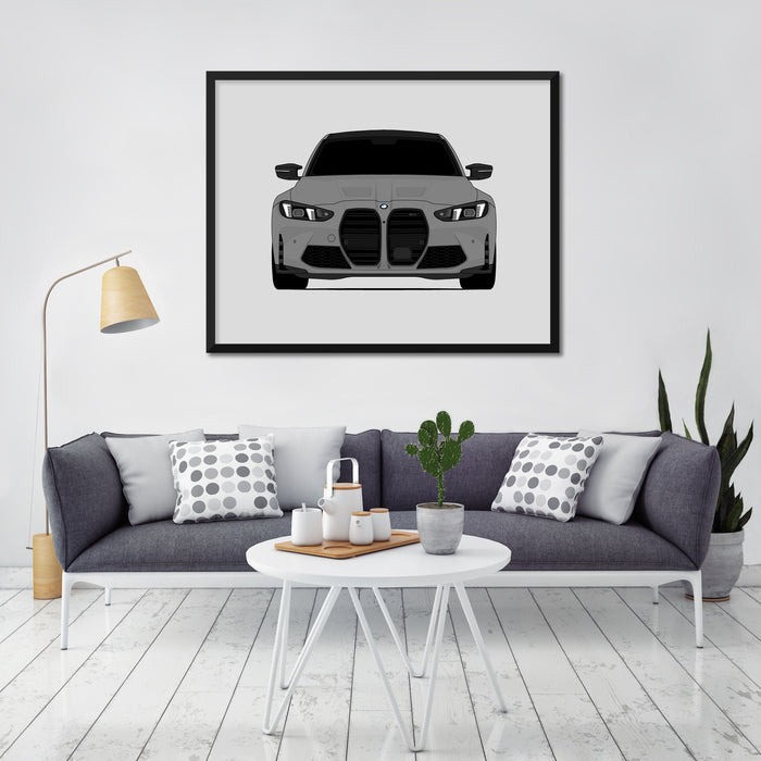BMW M3 (2025-Present) G80 Poster