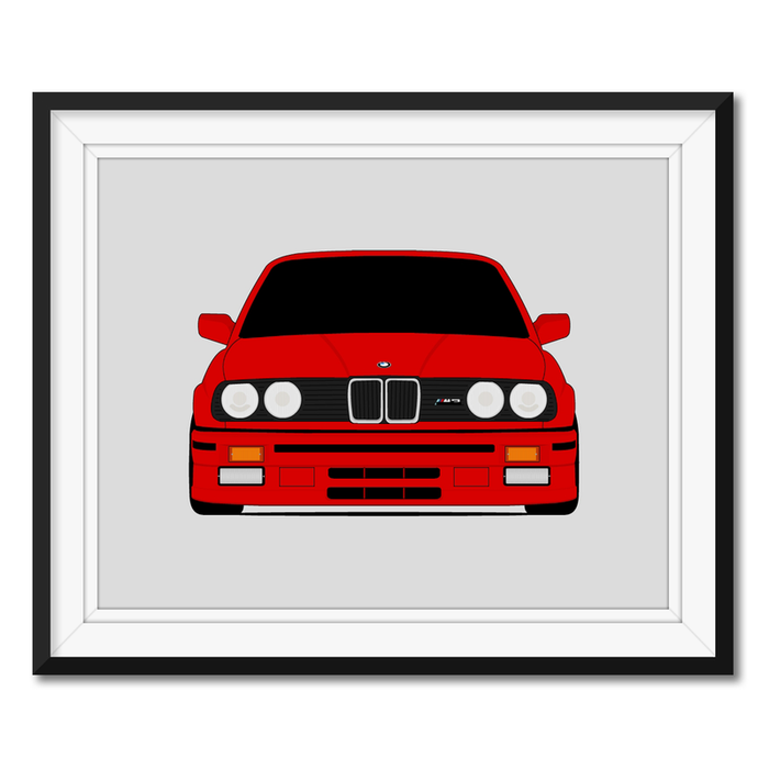 BMW M3 E30  (1986-1991) Poster