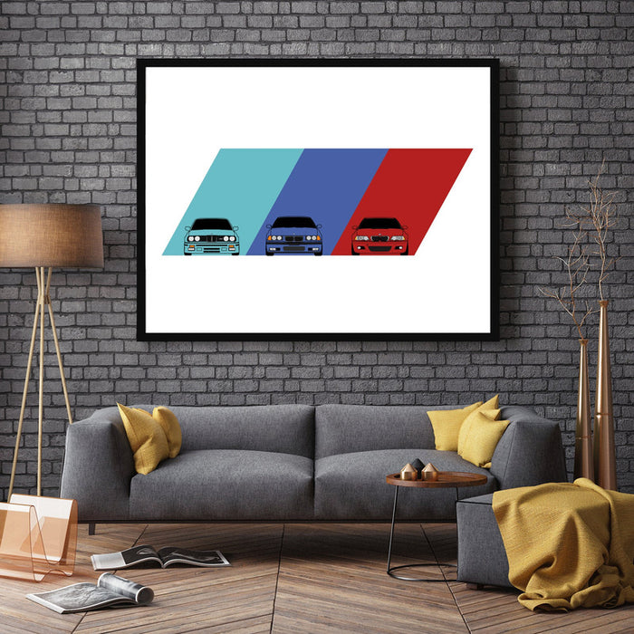 BMW M3 E30 E36 E46 M Power Generations