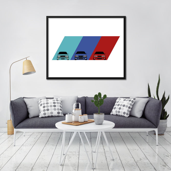 BMW M3 E30 E36 E46 M Power Generations