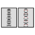 BMW M3 Generations Front and Rear Set
