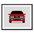 BMW M6 E24 M635CSI (1983-1989) Poster