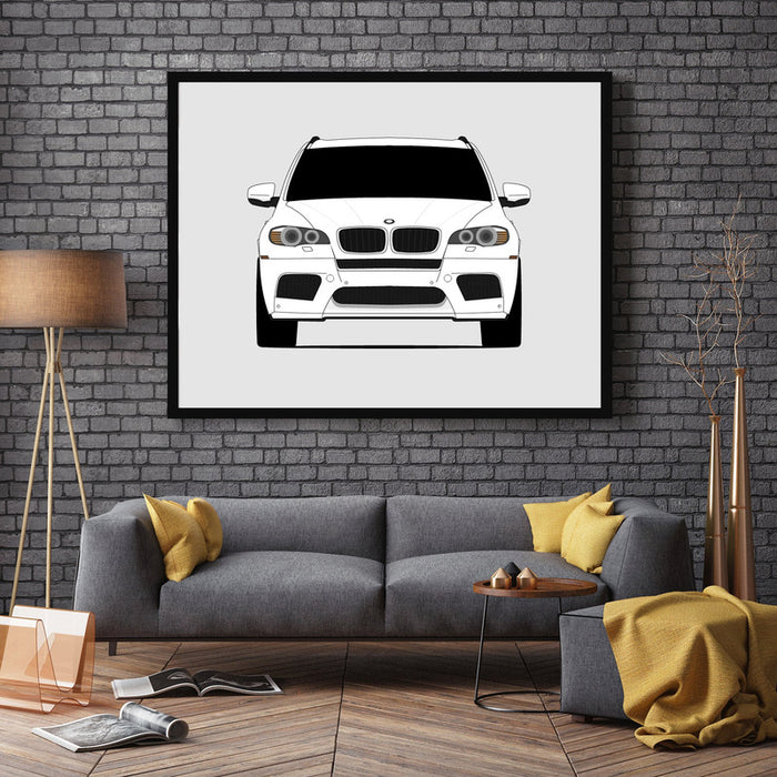BMW X5 M E70 (X6 M E71) (2010-2013) Poster