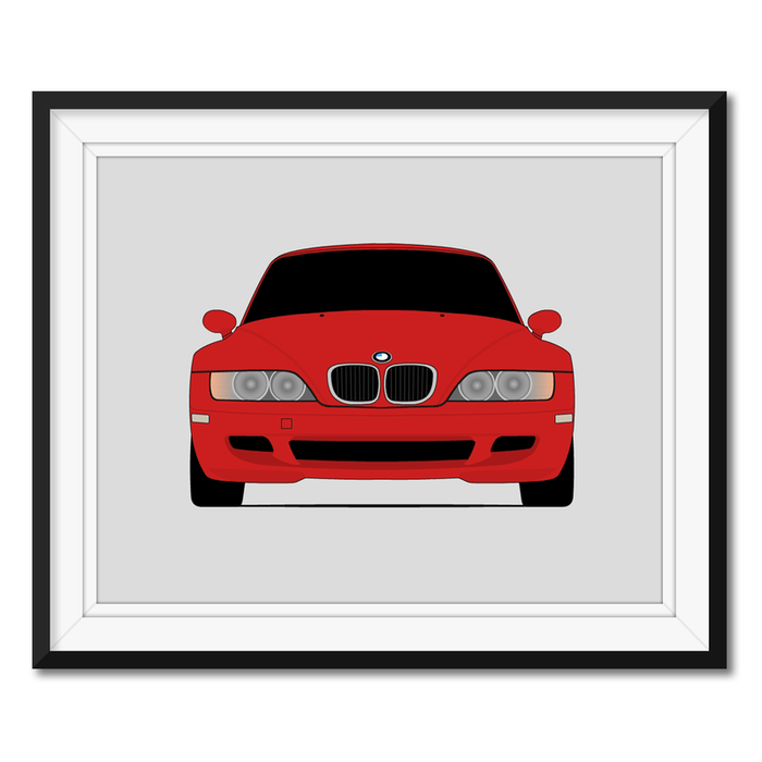 BMW Z3 M E36 Roadster Coupe (1997-2002) Poster