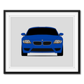 BMW Z4 M Roadster Coupe (2006-2008) Poster