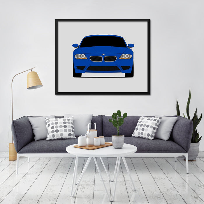 BMW Z4 M Roadster Coupe (2006-2008) Poster