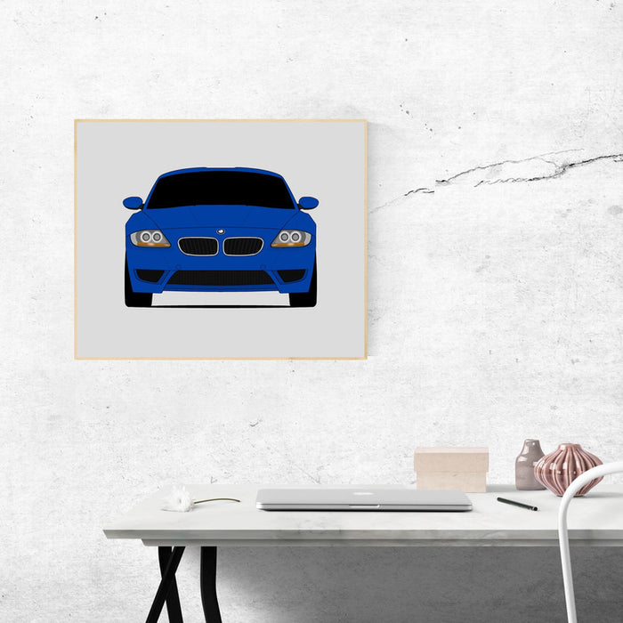 BMW Z4 M Roadster Coupe (2006-2008) Poster