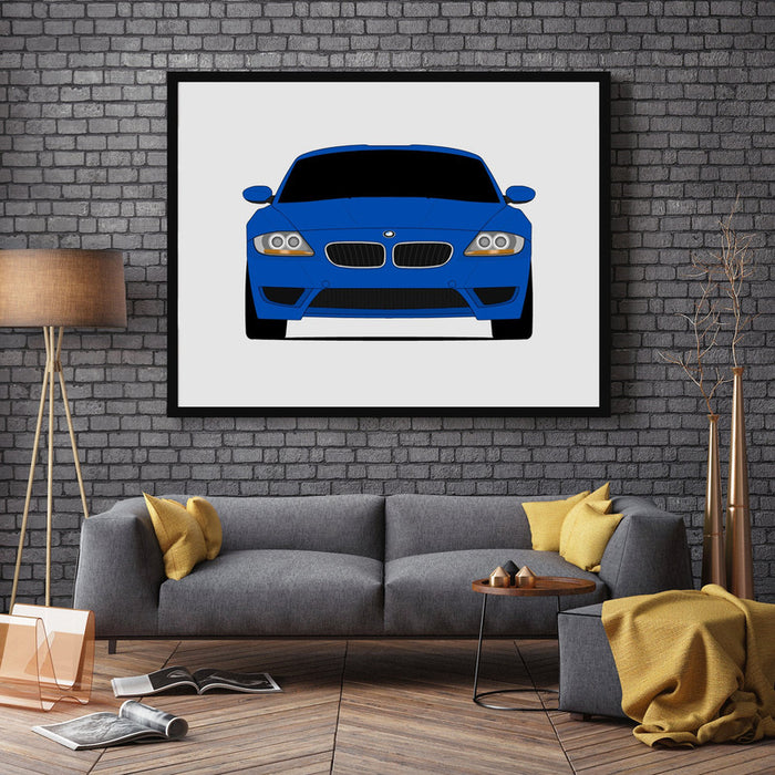 BMW Z4 M Roadster Coupe (2006-2008) Poster