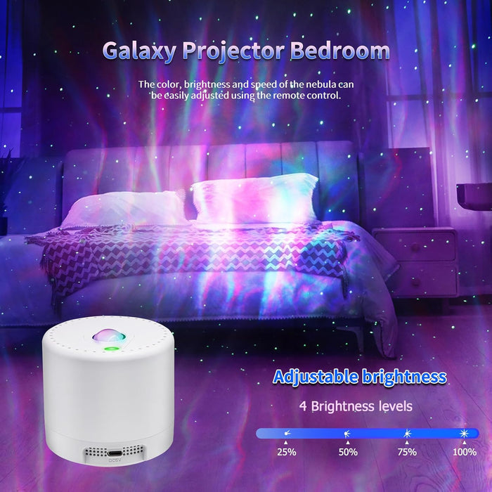 [Brand Name] Nebula Night Light – Sleep Aid for Bedroom, Soothing Star Projection with Breathing Mode