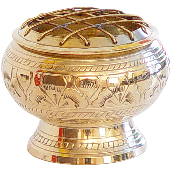 Brass Charcoal Burner